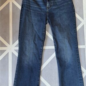 Madewell mid rise kick out